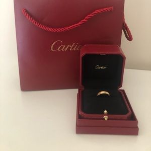 Cartier love band- size 58